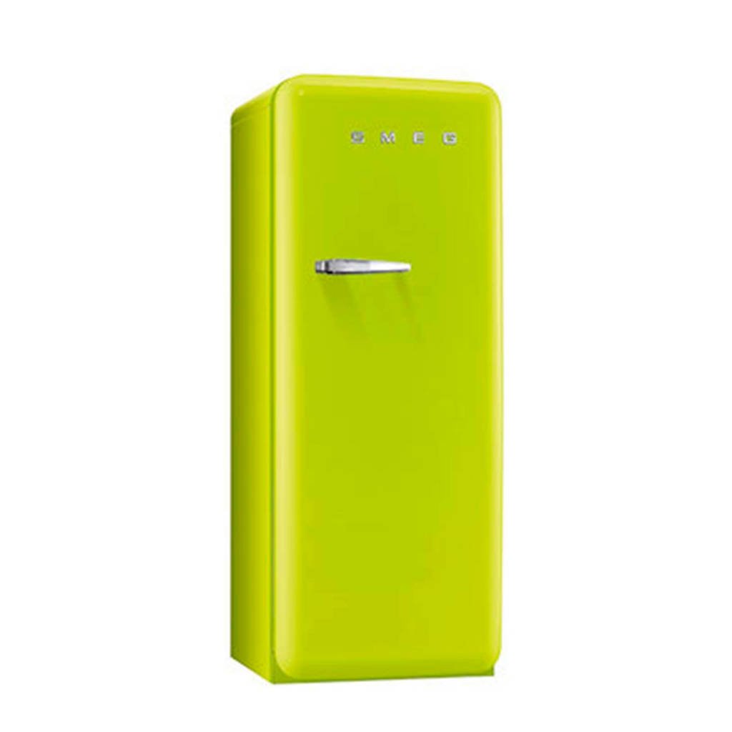 Smeg FAB28RVE1 koelkast, Limegroen