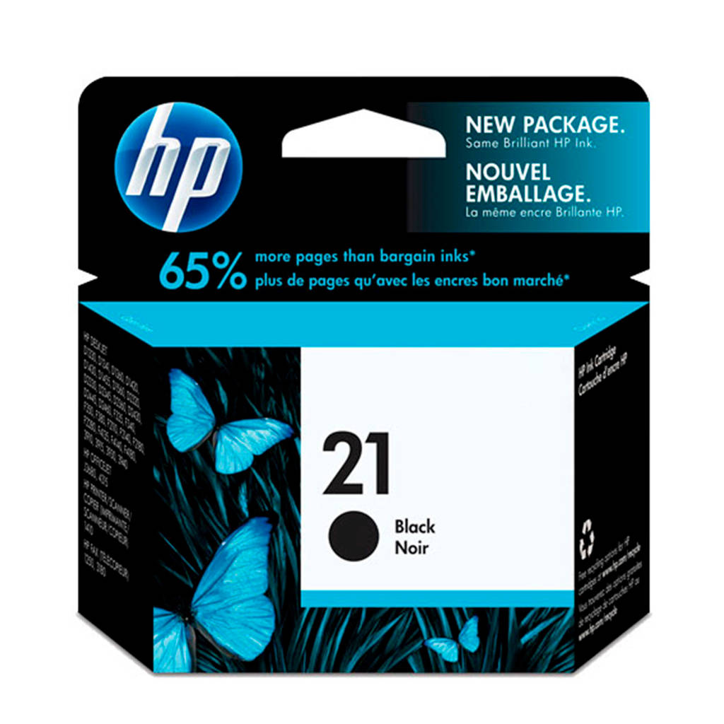 HP 21 NEW inktcartridge, Zwart
