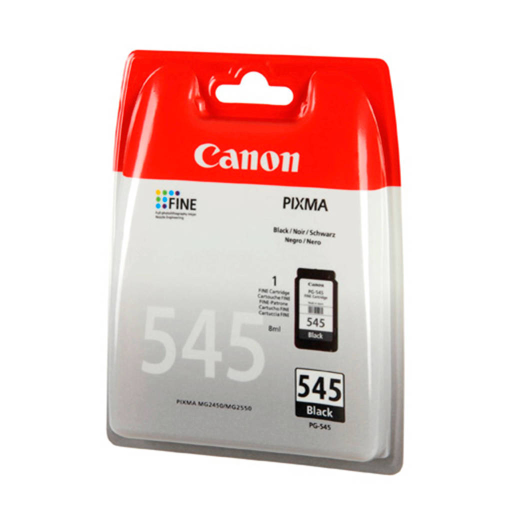 Canon PG545 cardridge zwart, Zwart