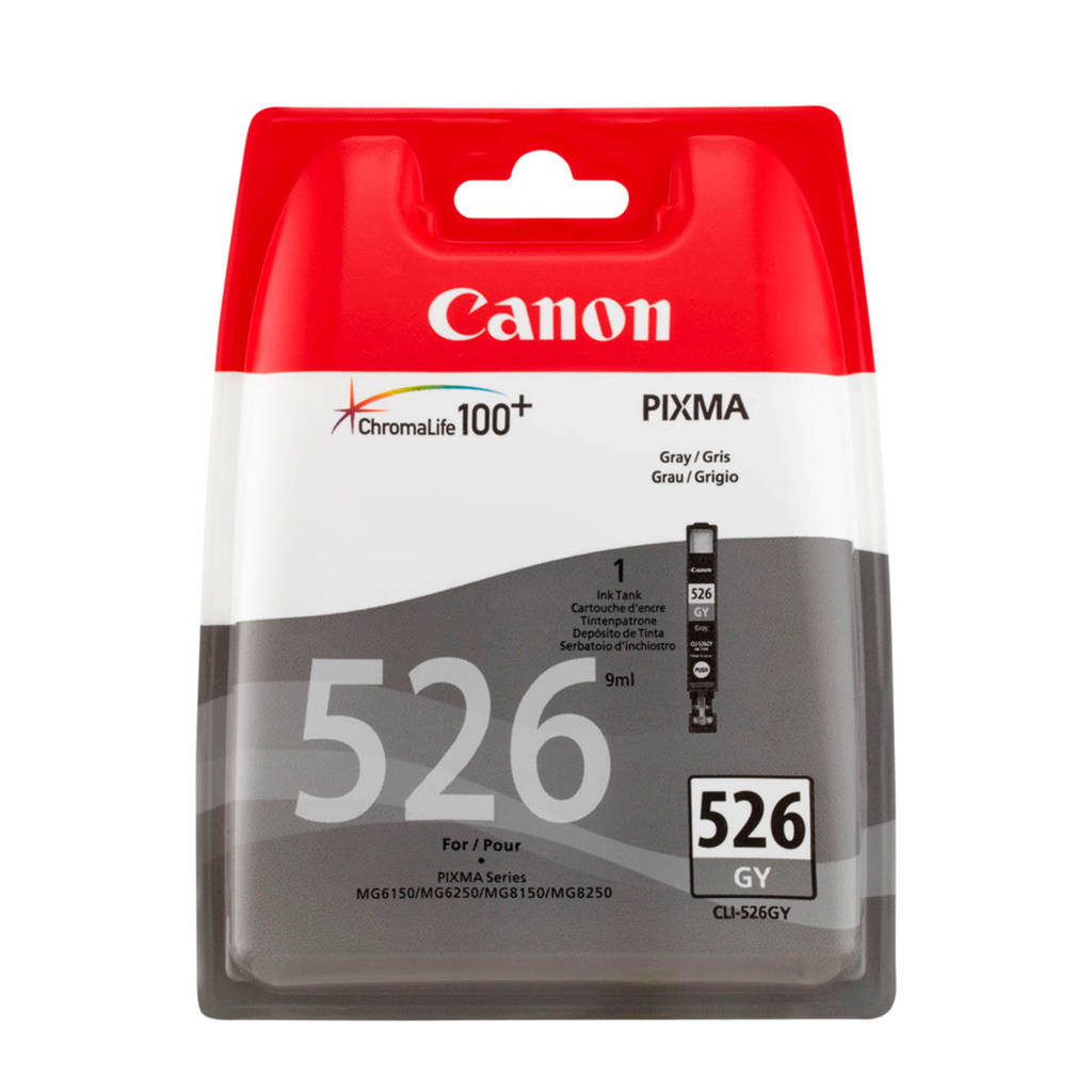 Canon CLI526GY inktcartridge (grijs), Grijs