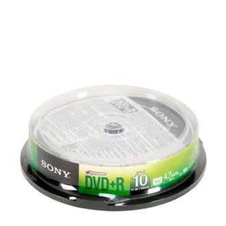 DVD+R/10PK DVD+R 4,7 GB schijven (10 stuks)