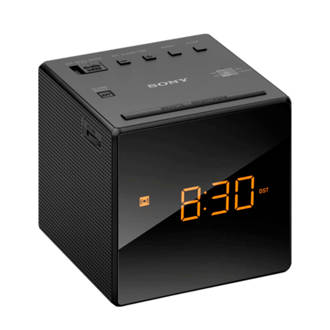 ICFC1 wekkerradio zilver