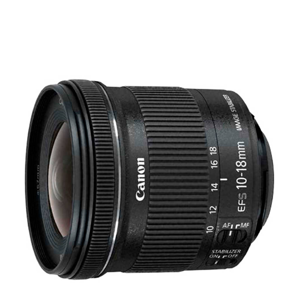 Canon EFS1018MM Lens, Zwart