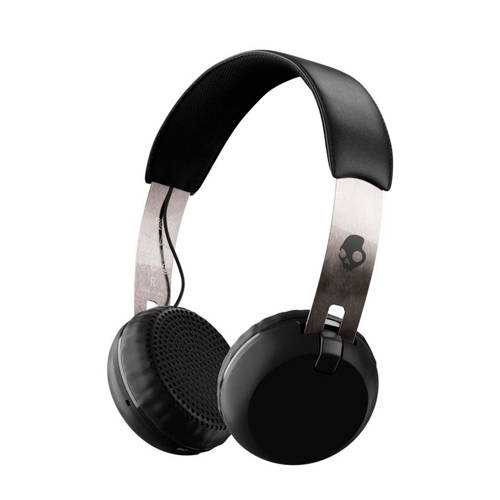 Skullcandy On Ear Wireless Koptelefoon Zwart Bruin skullcandy kopen in de aanbieding