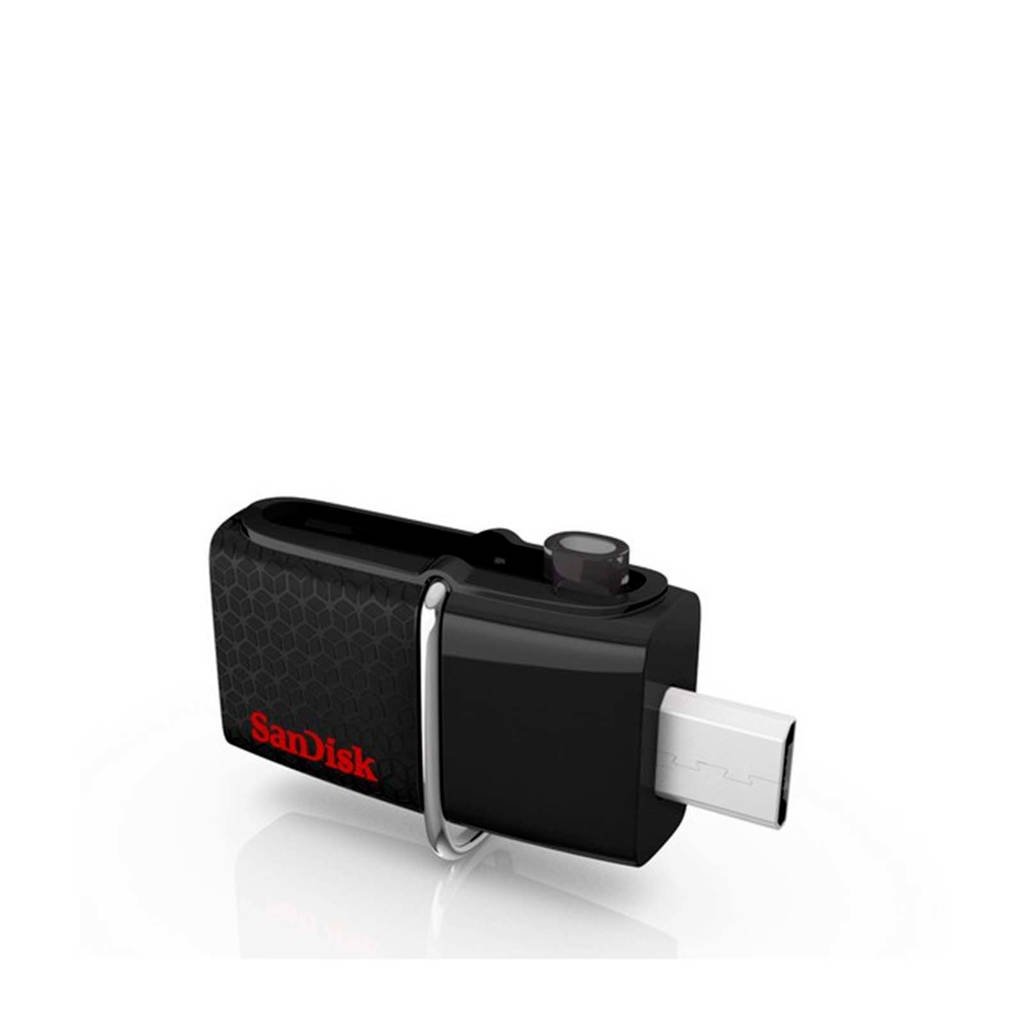 Sandisk USB stick Dualdrive 64G, Zwart