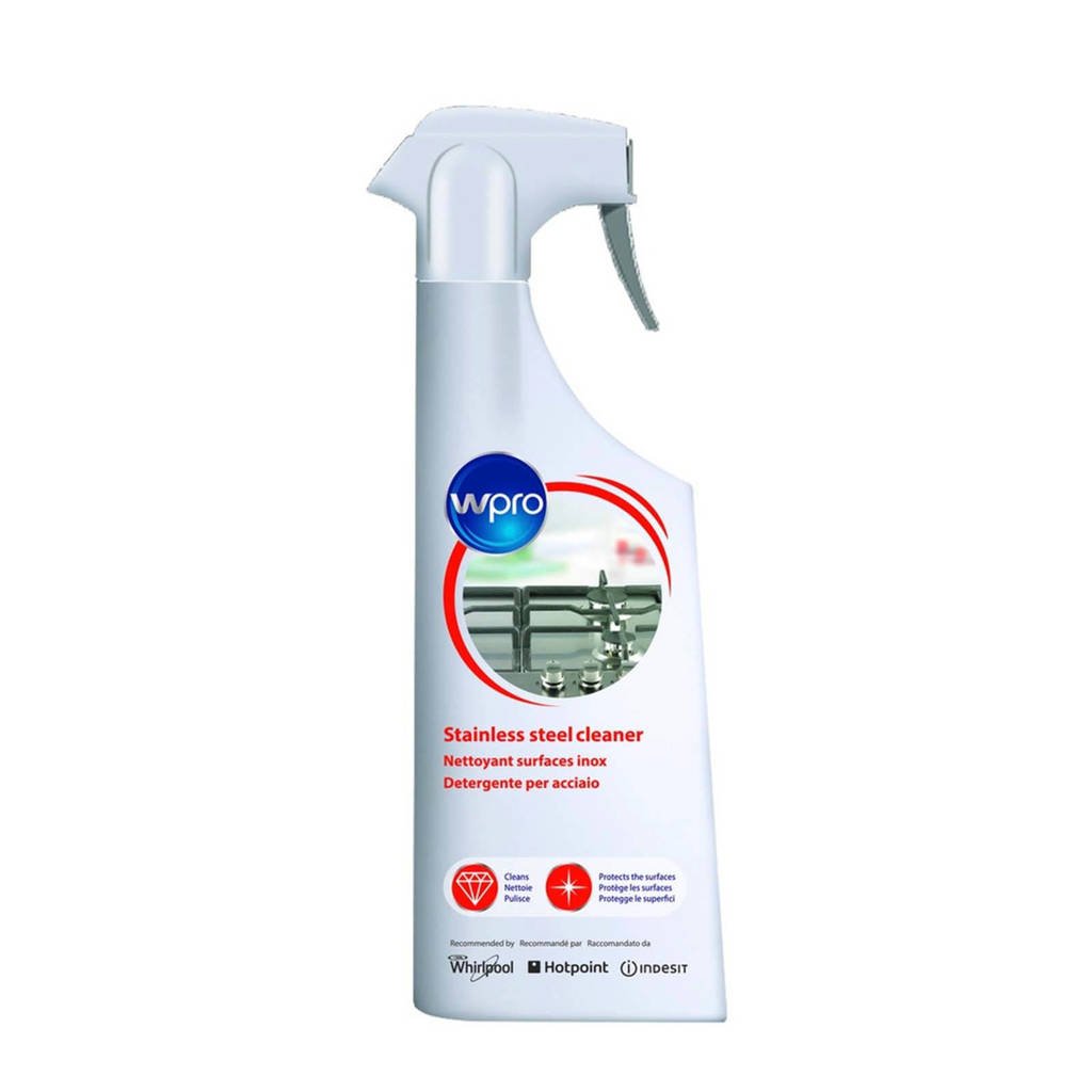Wpro RVSCLEANER keukenreiniger RVS (0,5 liter)