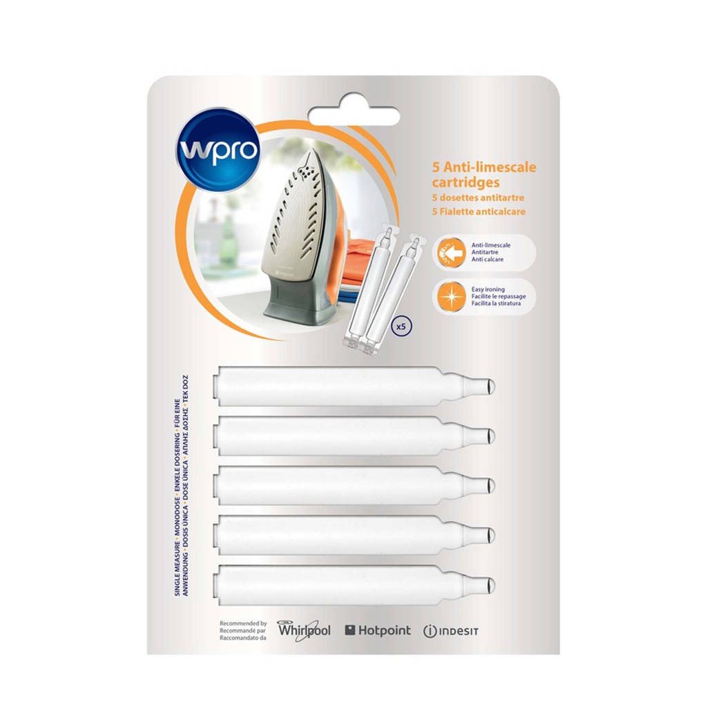 Wpro SIM005NEW anti-kalk cartidges voor stoomstrijkijzers