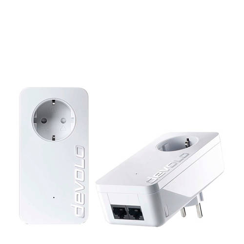 Devolo Dlan 550 Duo Starter Kit Powerline Adapter devolo kopen in de aanbieding Devolo Dlan 550 Duo Starter Kit Powerline Adapter devolo kopen in de aanbieding