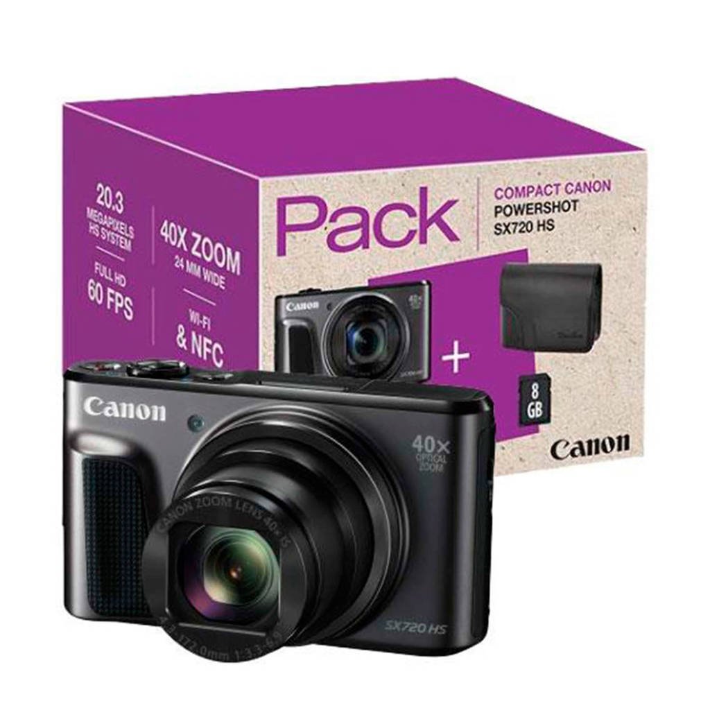 Telegraaf verdrietig organiseren Canon SX 720 PACK INCL. TAS &8 GB SD KAART digitale camera | wehkamp