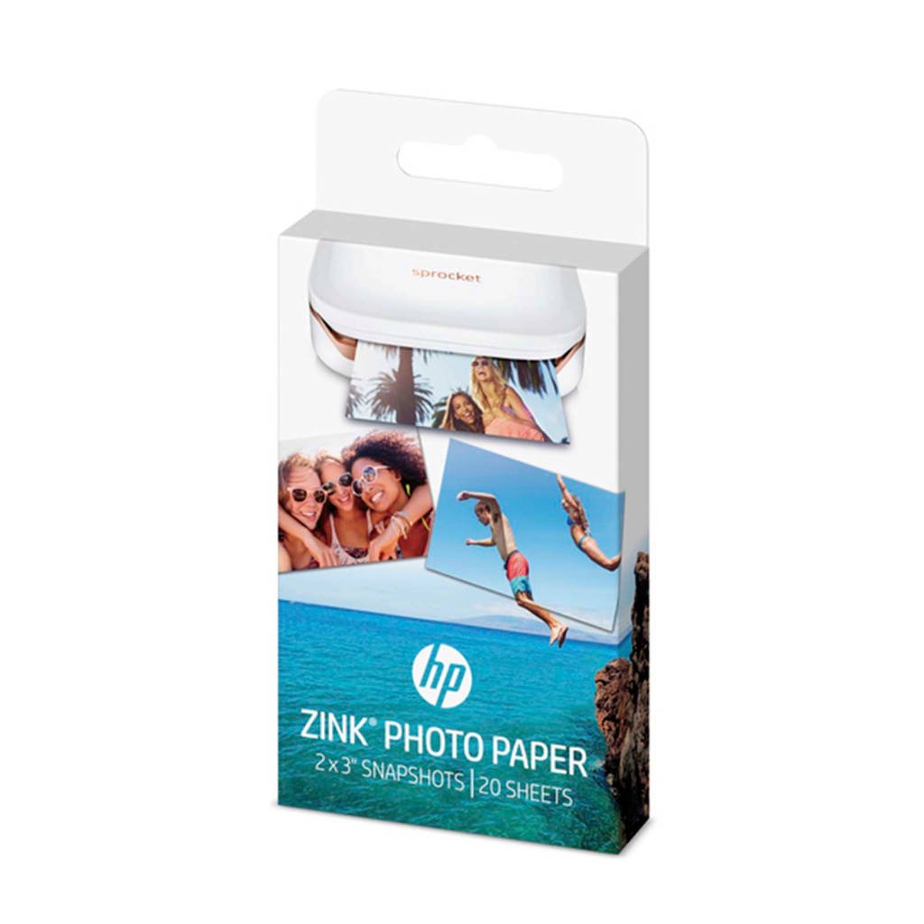 HP Zink Sticky-backed fotopapier