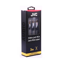 JVC audiokabel Jack 2RCA (analoog), Grijs