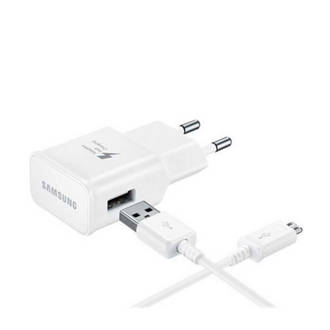 oplader (fast-charging) + USB-C kabel