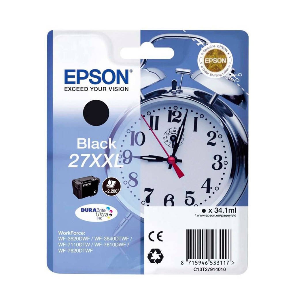 Epson WEKKER ZWART XXLT2791 inktcartridge, Zwart
