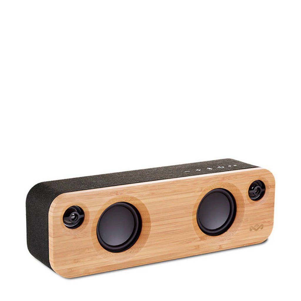 House Of Marley Get Together Bluetooth Audio System House of Marley GET TOGETHER MINI bluetooth speaker zwart | wehkamp