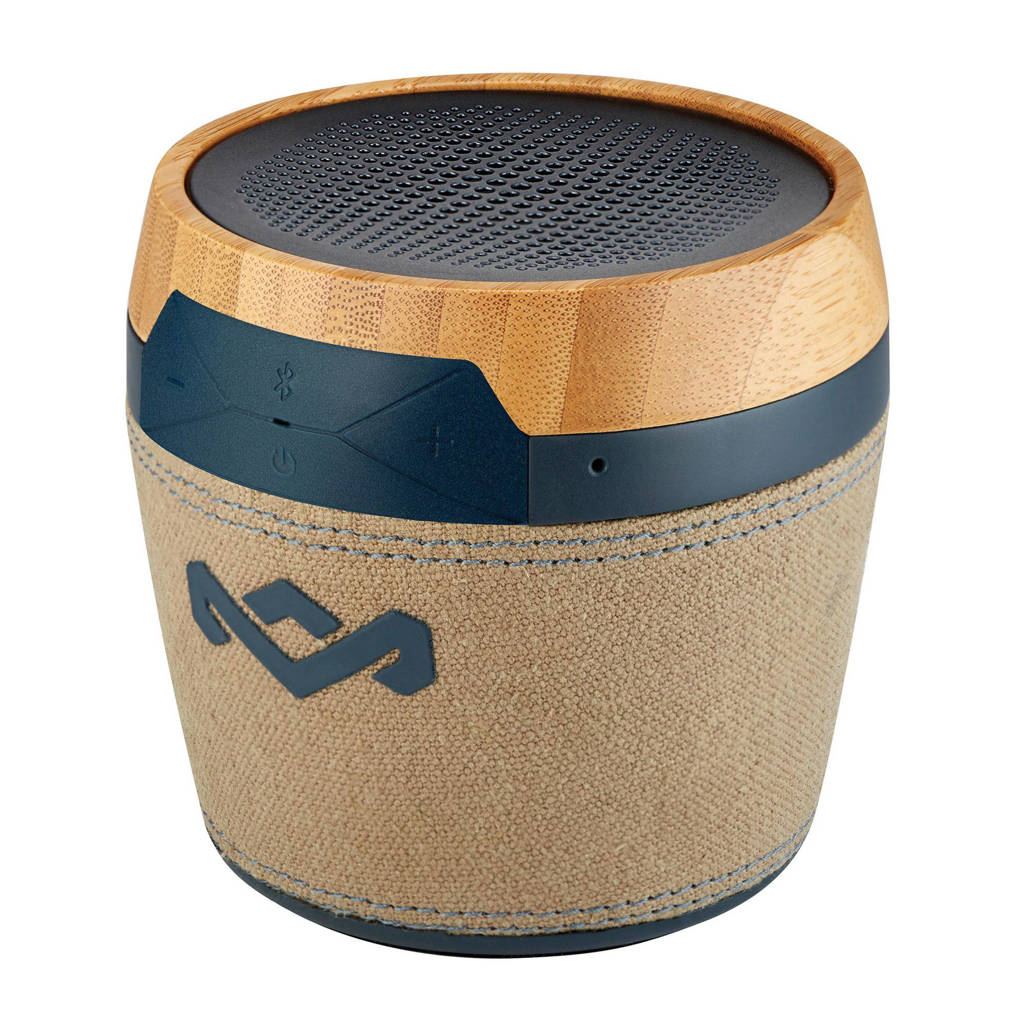 House of Marley CHANT MINI bluetooth speaker bruin, Beige,Blue,Wood