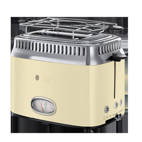 Russell Hobbs 21682 56 Retro Vintage Cream Broodrooster russell hobbs kopen in de aanbieding Russell Hobbs 21682 56 Retro Vintage Cream Broodrooster russell hobbs kopen in de aanbieding