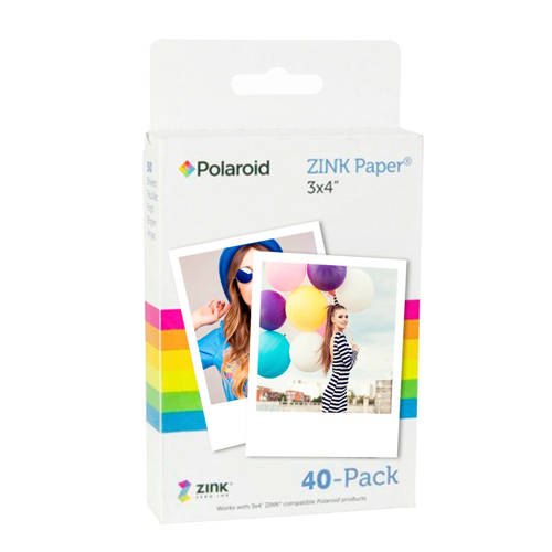 Polaroid Zink 3X4 40 Vellen Fotopapier polaroid kopen in de aanbieding Polaroid Zink 3X4 40 Vellen Fotopapier polaroid kopen in de aanbieding
