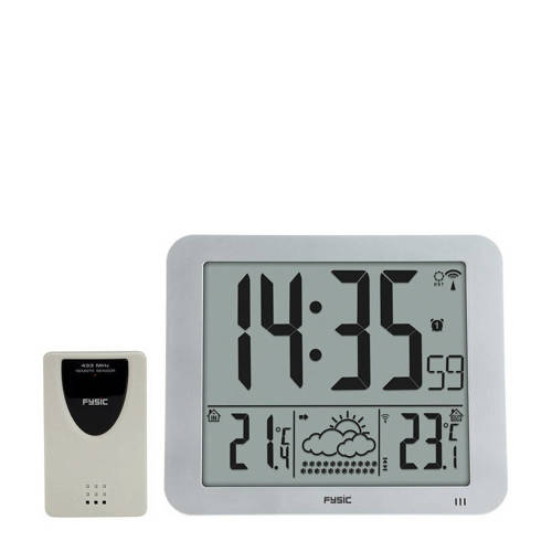 Fysic Fkw 2500 Jumbo Klok Met Weerstation fysic kopen in de aanbieding