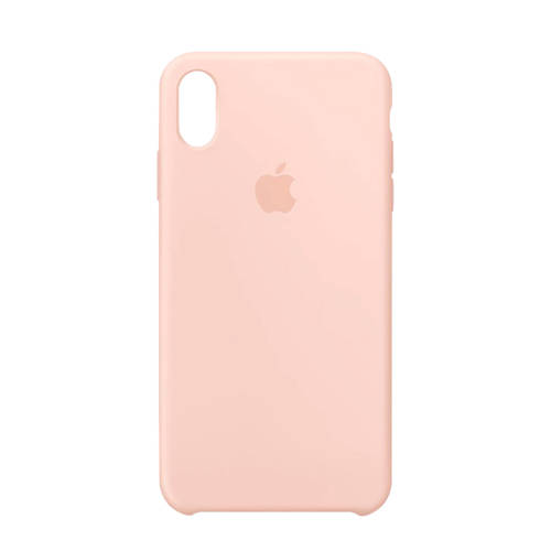 Apple Iphone Xs Max Siliconen Back Cover Roze apple kopen in de aanbieding