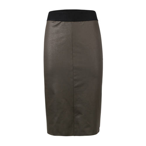 Dayz Nylana Imitatie Leer Rok dayz kopen in de aanbieding