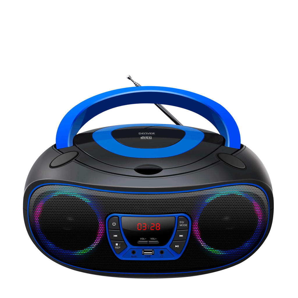 Denver Boombox blauw wehkamp