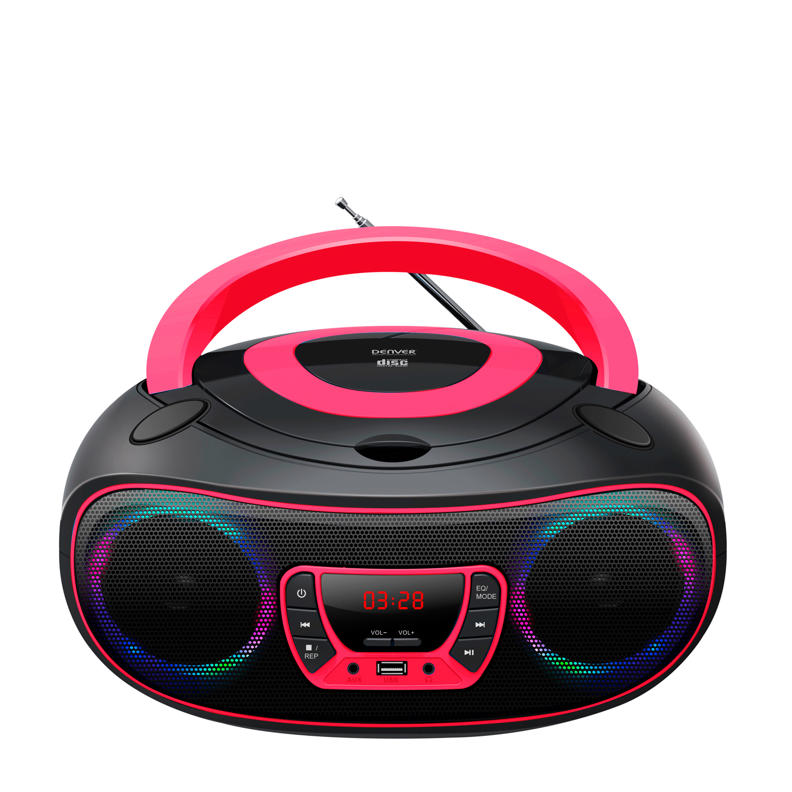 Denver Boombox roze wehkamp