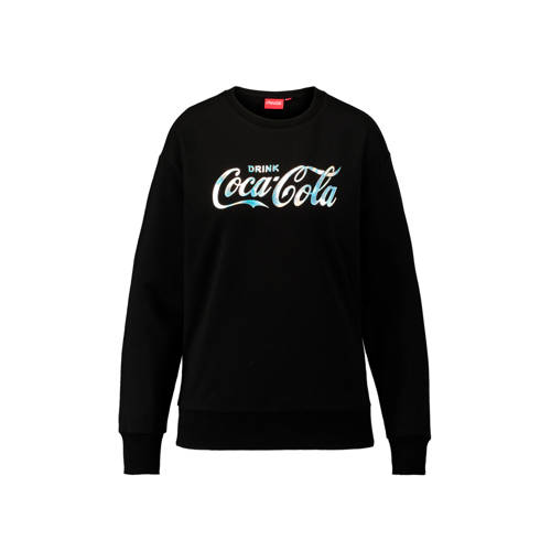 Coolcat Coca Cola Sweater Zwart coolcat kopen in de aanbieding