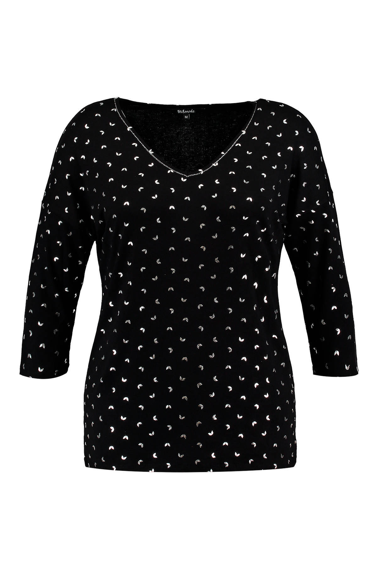 MS Mode trui met allover print zwart | wehkamp MS Mode trui met all over print zwartwit | wehkamp