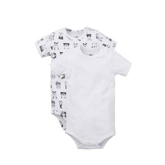 beasty newborn baby rompers - set van 2