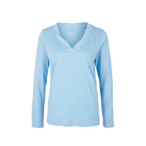 Soliver Longsleeve Lichtblauw soliver kopen in de aanbieding Soliver Longsleeve Lichtblauw soliver kopen in de aanbieding