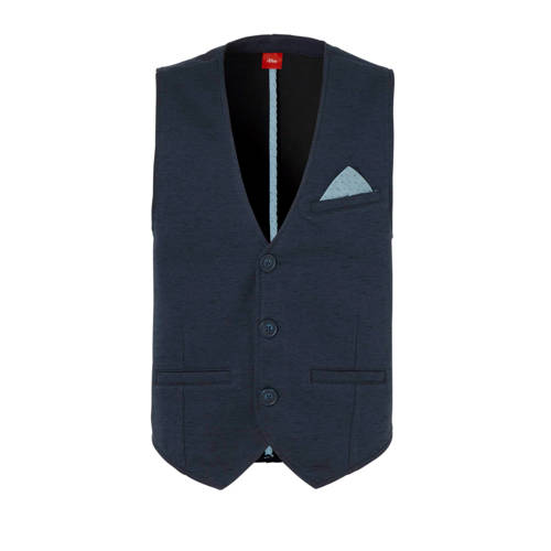 Soliver Sweat Gilet Blauw soliver kopen in de aanbieding Soliver Sweat Gilet Blauw soliver kopen in de aanbieding