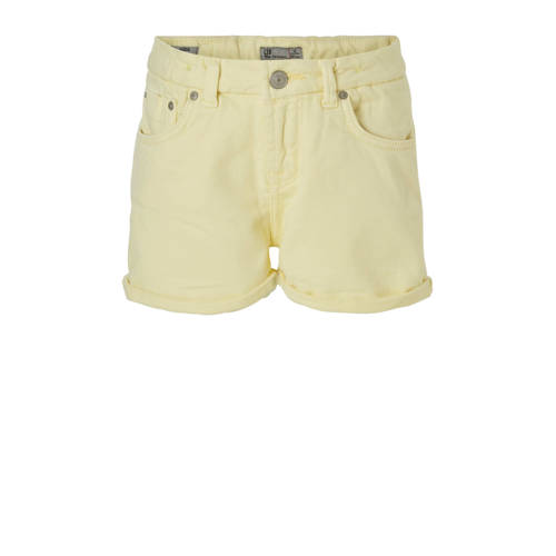 Ltb Jog Denim Short Judie Geel ltb kopen in de aanbieding