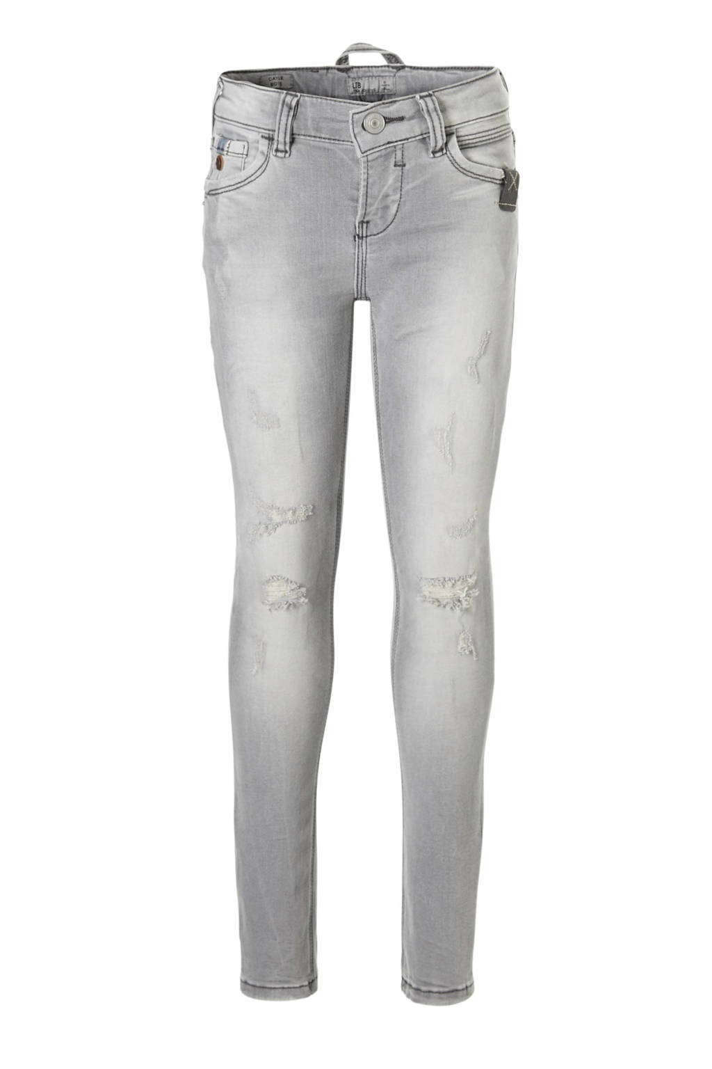 LTB skinny jeans Cayle met slijtage details sound grey wash, Sound grey wash