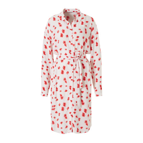 MSCH Copenhagen jurk met bloemenprint wit MSCH Copenhagen jurk met bloemenprint wit