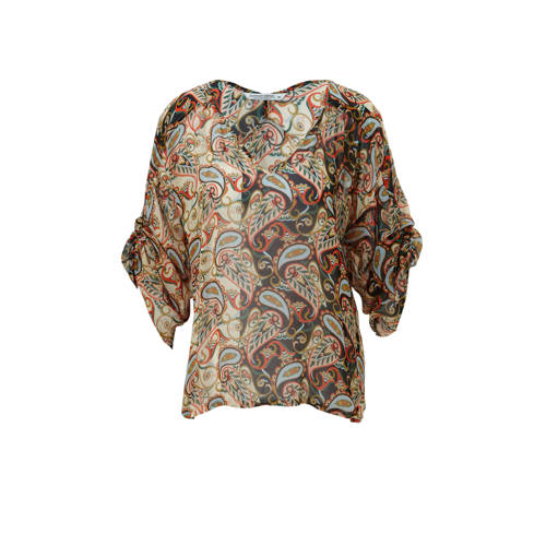 Summum Woman Blouse Met All Over Print summum woman kopen in de aanbieding