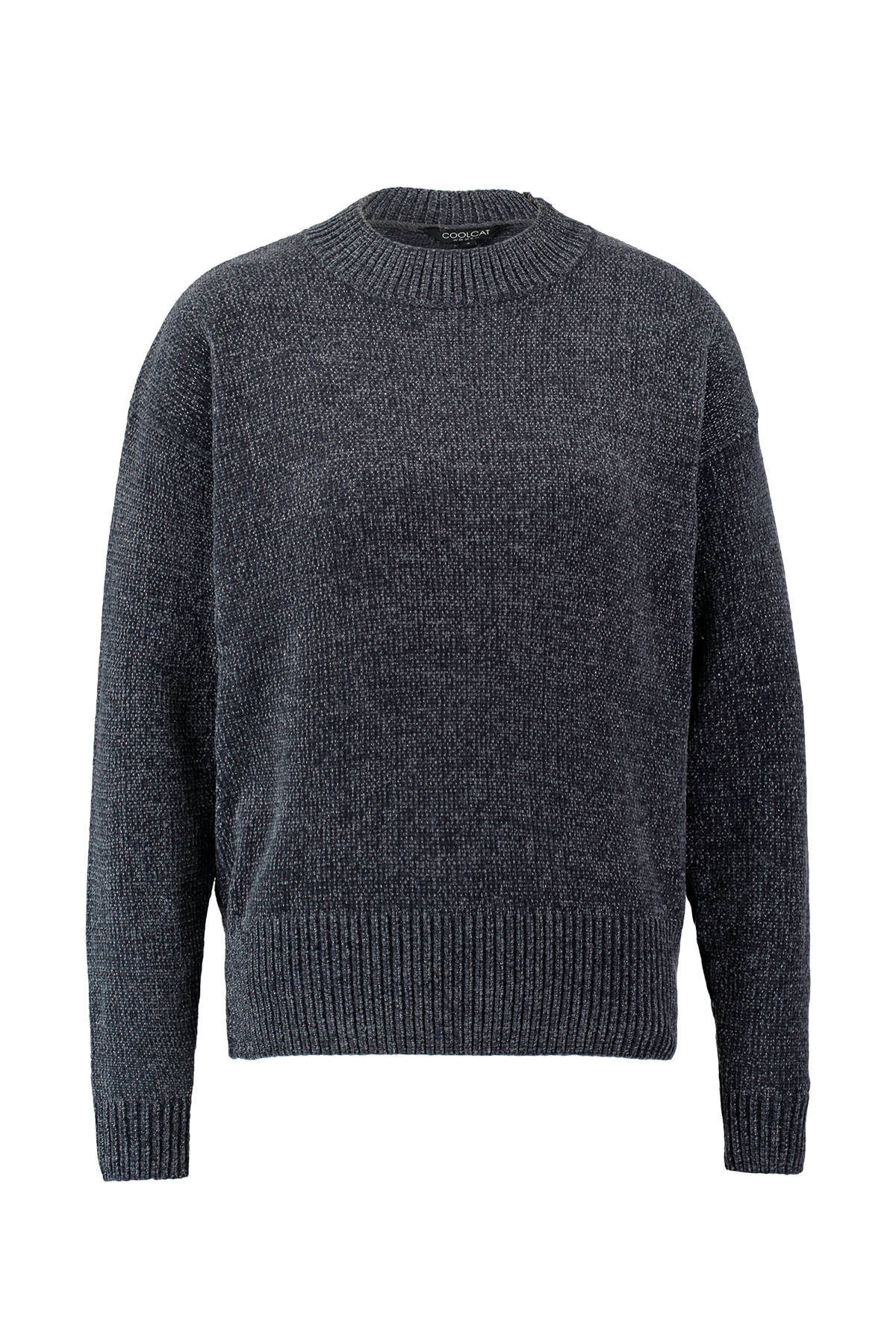 CoolCat chenille trui met glitters grijs | wehkamp CoolCat chenille trui donkerblauw | wehkamp
