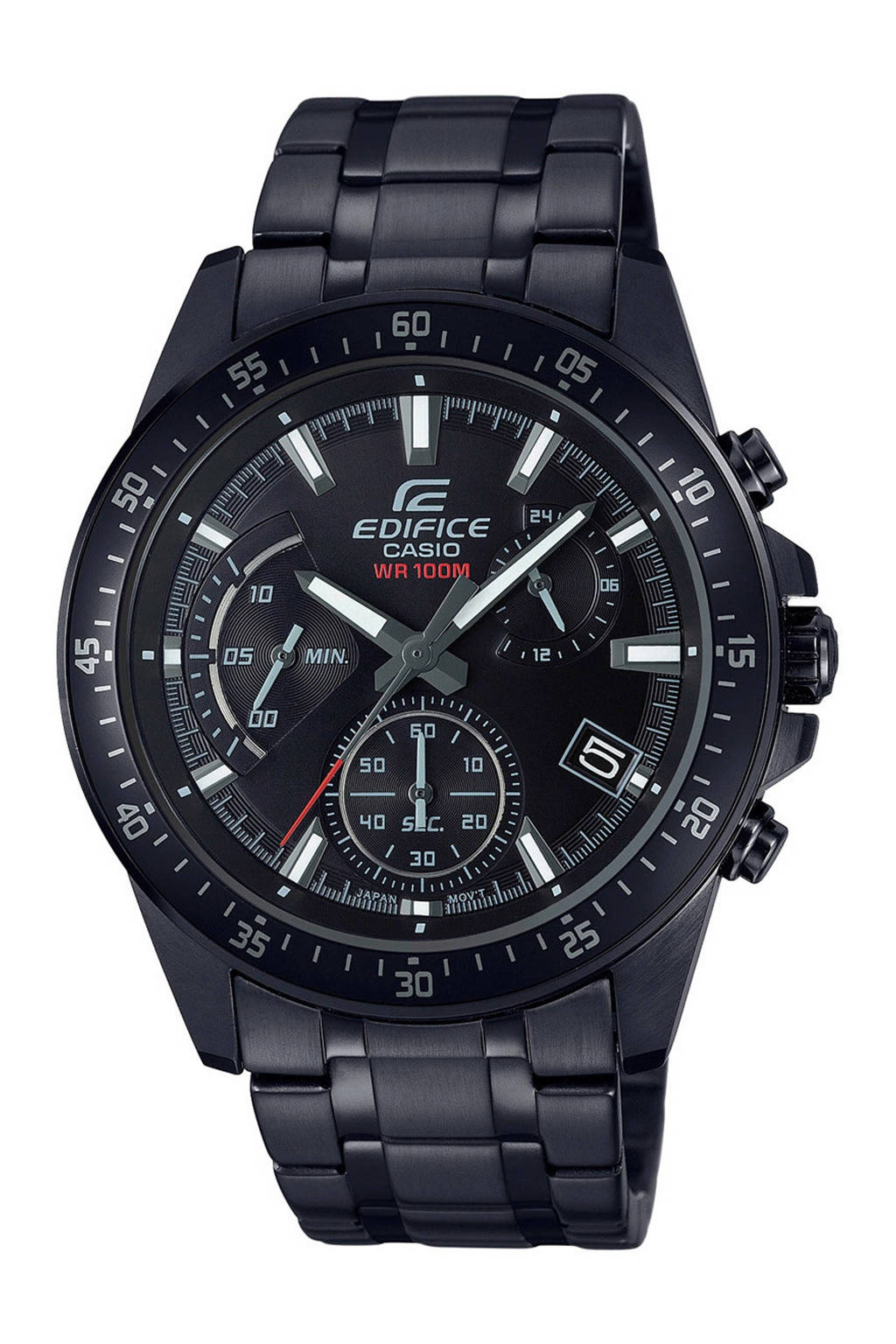 Edifice horloge EFV-540DC-1AVUEF zwart, Zwart