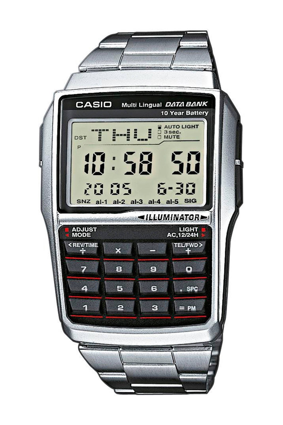 Casio Vintage DBC 32D 1AES Databank Calculator horloge online kopen