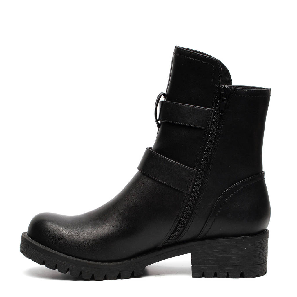 Scapino Enkelboots Enkelboots Nova Zwart Zwart Nova Enkelboots Zwart Scapino Scapino Nova rwcrf0O