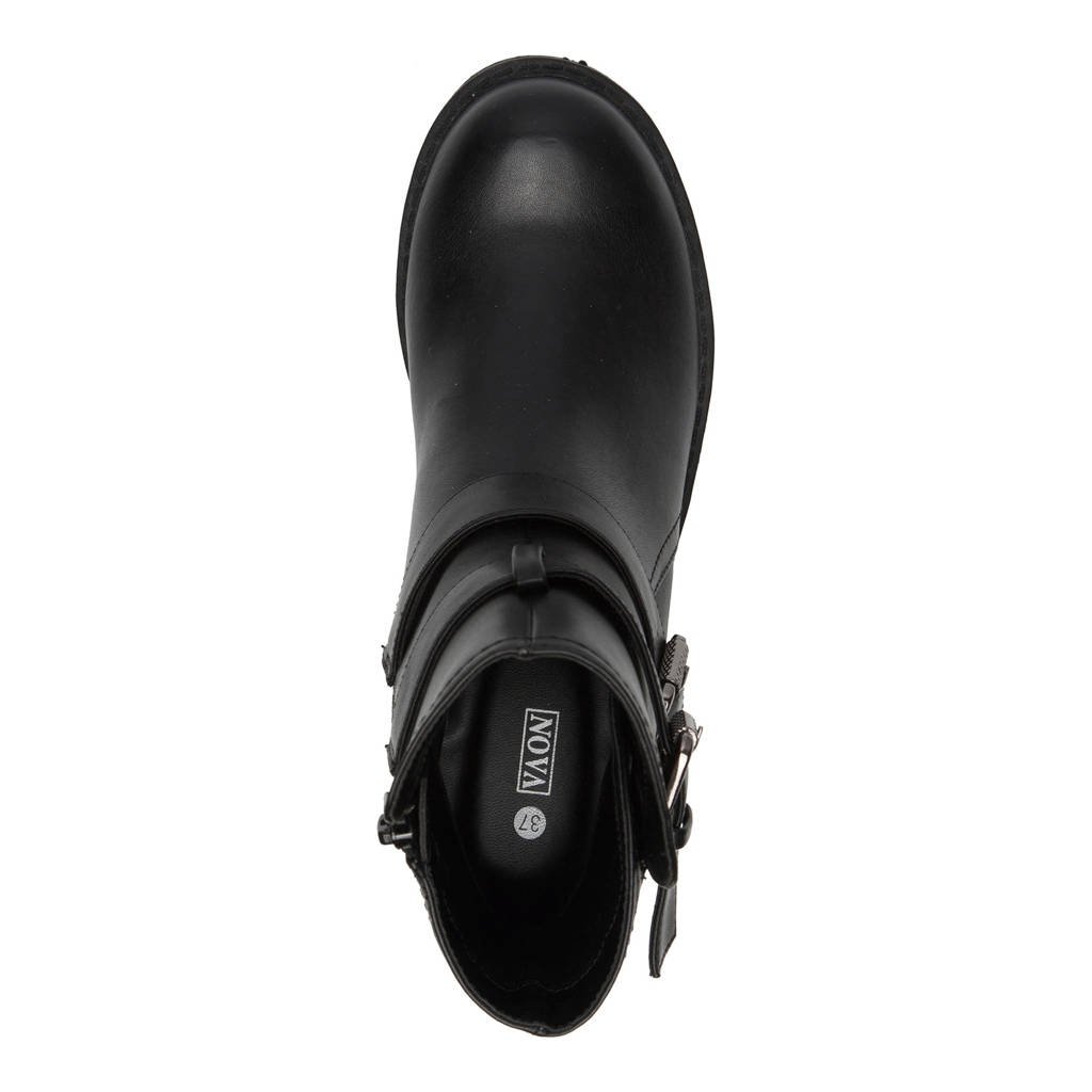 Scapino Enkelboots Enkelboots Nova Zwart Zwart Nova Enkelboots Zwart Scapino Scapino Nova rwcrf0O