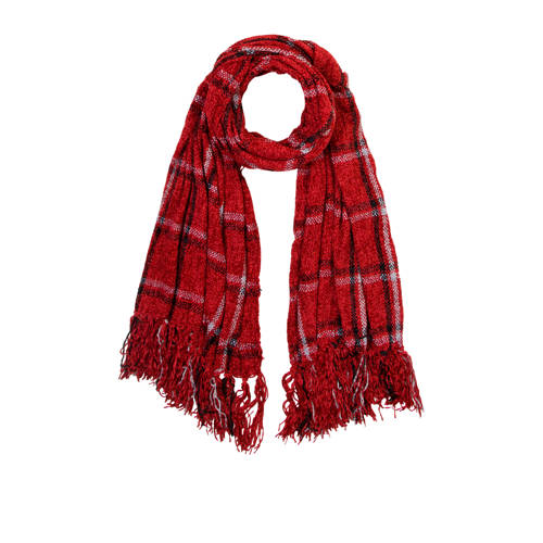 Miss Etam Accessoires Geruite Sjaal Rood miss etam kopen in de aanbieding Miss Etam Accessoires Geruite Sjaal Rood miss etam kopen in de aanbieding