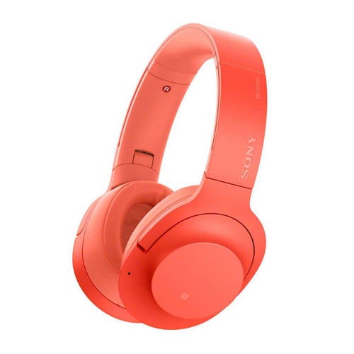 Sony Over Ear Bluetooth Koptelefoon Met Noise Cancelling Wh H900Nb Rood sony kopen in de aanbieding