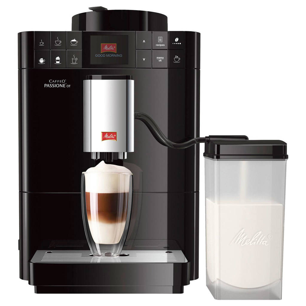 Melitta Passione One Touch F531-102 koffiemachine, Zwart