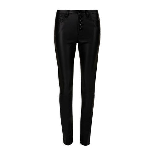 Morgan Imitatieleren Slim Fit Broek morgan kopen in de aanbieding Morgan Imitatieleren Slim Fit Broek morgan kopen in de aanbieding