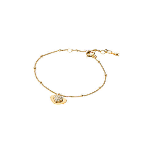 Michael Kors Zilveren Armband Love Goudkleurig Mkc1118An710 michael kors kopen in de aanbieding Michael Kors Zilveren Armband Love Goudkleurig Mkc1118An710 michael kors kopen in de aanbieding