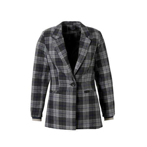 Sisters Point Geruite Blazer sisters point kopen in de aanbieding