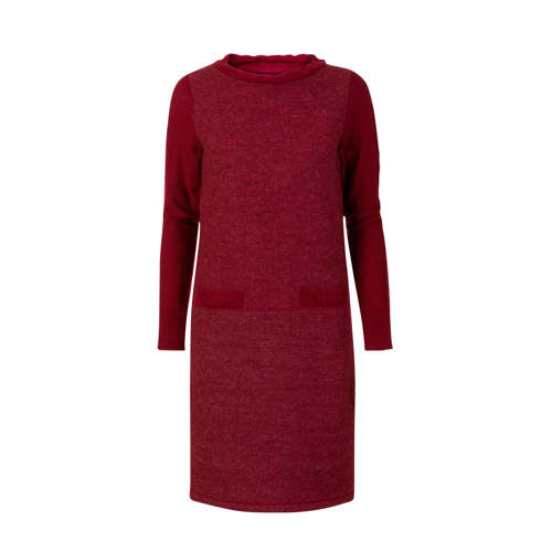 Promiss Gebreide Jurk Donkerrood promiss kopen in de aanbieding Promiss Gebreide Jurk Donkerrood promiss kopen in de aanbieding