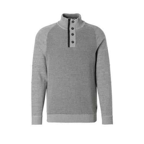 Ca Angelo Litrico Gemeleerde Trui Grijs ca kopen in de aanbieding