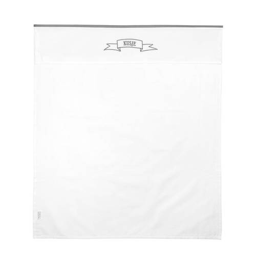 Meyco Ledikantlaken 100X150 Cm Kusje Grijs meyco kopen in de aanbieding