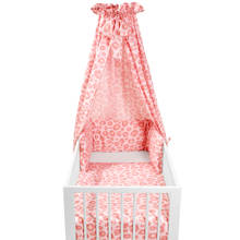 Panter babyset ledikant (4-delig) roze